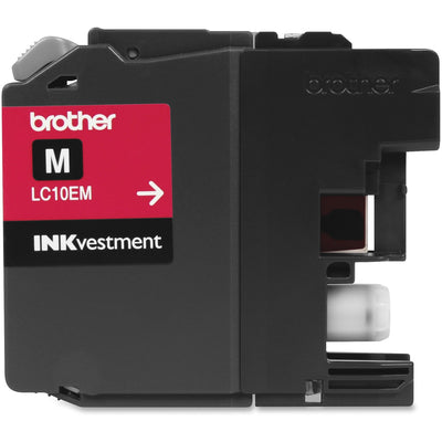 Brother LC-10EM Original Inkjet Ink Cartridge - Magenta -, /BX 5BX/PK 4PK/CT — view 1