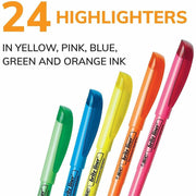 BIC Brite Liner Highlighter, Assorted, 1 Set