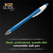 BIC Glide Exact Retractable Ballpoint, 1 Dozen