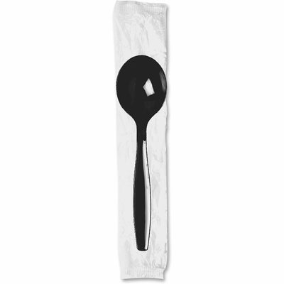 Georgia Pacific . Dixie Heavyweight Polystyrene Spoons, Black, 1000 / Carton, DXESH53C7