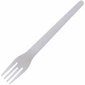 Eco-Products 6" Plantware High-heat Forks, Pearl White, 20 / Carton, ECOEPS012