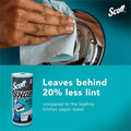 Kimberly-Clark Scott Glass Cleaning Shop Towels, Blue, 1 Carton, KCC32896