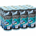 Kimberly-Clark Scott Glass Cleaning Shop Towels, Blue, 1 Carton, KCC32896