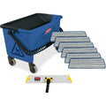 Rubbermaid Commercial Microfiber Finish System Kit, RCPQ050000000
