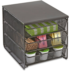 Safco Onyx Hospitality Organizer, Black, SAF3275BL