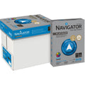 The Navigator Navigator Platinum Superior Productivity Multipurpose Paper - Silky Touch - Bright White, 8 1/2" x 11", 10 / Carton, SNANPL1124