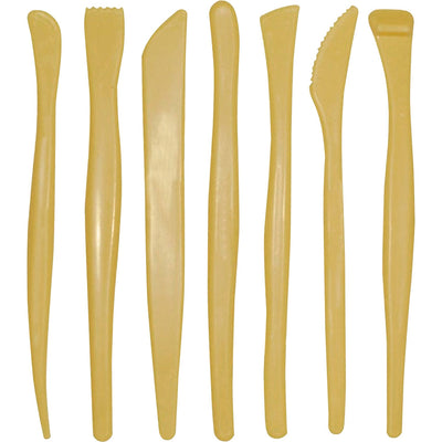 Dixon Ticonderoga Creativity Street Plastic Modeling Tools Assortment, Yellow, 1 Set, PAC9774