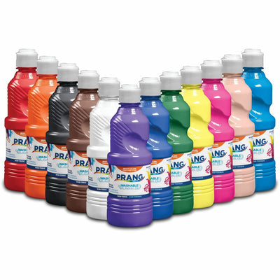 Dixon Ticonderoga Prang Ultra-washable Tempera Paint, 12 / Set, DIX10796