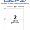 Avery Address Label, White, 250 / Box, AVE95930