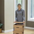 Fellowes Bankers Box SmoothMove Classic Moving Boxes, Small 15pk, Kraft, 15 Pack, FEL7714209