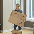 Fellowes Bankers Box SmoothMove Classic Moving Boxes, Small 15pk, Kraft, 15 Pack, FEL7714209