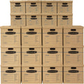 Fellowes Bankers Box SmoothMove Classic Moving Boxes, Kraft, 20 / Carton, FEL7714210