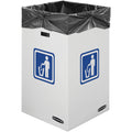 Fellowes Bankers Box Waste & Recycling Bins, Blue, 10 / Carton, FEL7320101