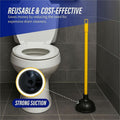 Genuine Joe Value Plus Plunger, Yellow, GJO85130