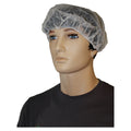 Genuine Joe Nonwoven Bouffant Cap, White, 1 Pack, GJO85140
