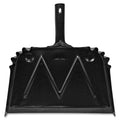 Genuine Joe Heavy-Duty Metal Dustpan, Black, GJO85151