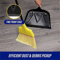 Genuine Joe Heavy-Duty Metal Dustpan, Black, GJO85151