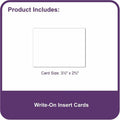 C-Line Self-Adhesive Labeling Pockets, Clear, 3-3/4 x 3, 25/PK, 1 Pack, CLI70443