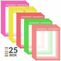 C-Line Reusable Dry Erase Pockets, Assorted, 9 x 12, 25/BX, 25 / Box, CLI40820