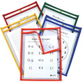 C-Line Super Heavyweight Plus Reusable Dry Erase Pockets, 25 / Box, CLI42620