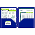 C-Line Letter Pocket Folder, Blue, 8 1/2" Width x 11" Length, 25 / Box, CLI32935