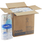 Dixie PerfecTouch 10 oz Hot Coffee Cup and Lid Sets by GP Pro, 1 Carton