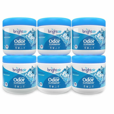BPG Bright Air Super Odor Eliminator Air Freshener, Blue, 6 / Carton — view 1