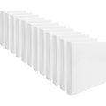 Business Source Round-ring View Binder, White, 8 1/2" Width x 11" Length, 12 / Carton, BSN09953CT