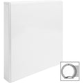Business Source Round-ring View Binder, White, 8 1/2" Width x 11" Length, 12 / Carton, BSN09953CT