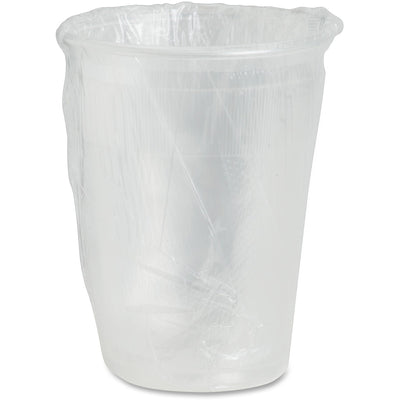RDI-USA Coffee Pro 9oz Individually Wrapped Plastic Cups, Clear, 1000 / Carton, CFPCPPL903
