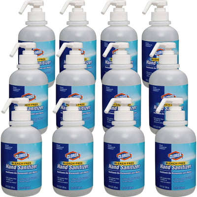 The Clorox Company Clorox Commercial Solutions Hand Sanitizer, Clear, 12 / Carton, CLO02176CT