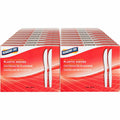 Genuine Joe Heavyweight Disposable Knives, White, 40 / Carton, GJO10431CT
