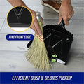 Genuine Joe Heavy-Duty Metal Dustpan, Black, GJO58143