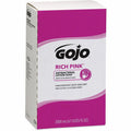 Gojo Rich Pink Antibacterial Lotion Soap Refill, 4 / Carton, GOJ722004CT