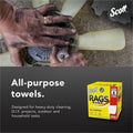 Kimberly-Clark Scott Rags In A Box™, White, 8 / Carton, KCC75260CT