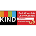 KIND Snacks Dark Chocolate Cherry Cashew Nut Bars, 12 / Box, KND17250