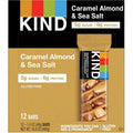 KIND Snacks Caramel Almond & Sea Salt Nut Bars, 12 / Box, KND18533