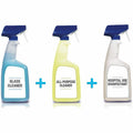 Procter & Gamble Spic and Span 3-in-1 All-Purpose Glass Cleaner, Light Blue, 3 / Carton, PGC58773CT