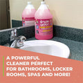 Sunshine Makers Simple Green Clean Building Bathroom Cleaner, Pink, 2 / Carton, SMP11101CT