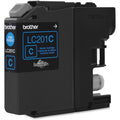 Brother Innobella LC201C Original Standard Yield Inkjet Ink Cartridge - Cyan -, BRTLC201C