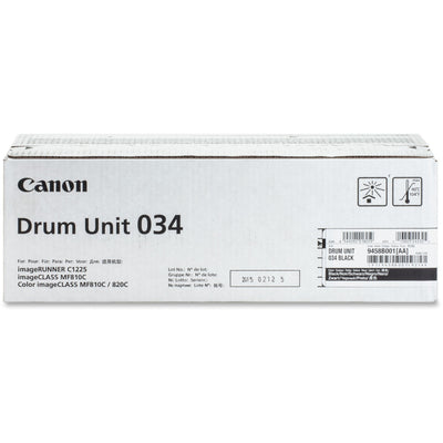 Canon DRUM034 Drum Unit, CNMDRUM034BK