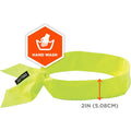 Tenacious Holdings Ergodyne Evaporating Cooling Bandana, Lime, EGO12301