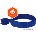 Tenacious Ergodyne Evaporating Cooling Bandana, Solid Blue, EGO12307