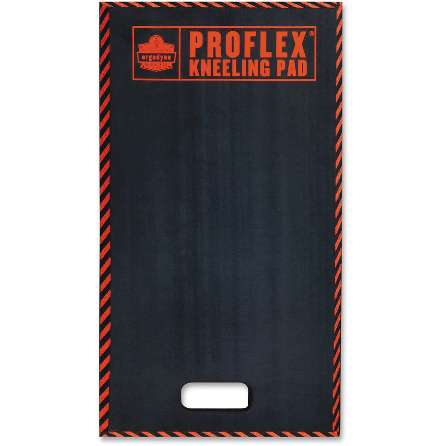 Ergodyne ProFlex Kneeling Pads, 16" x 1", Black, Foam, Silicone-free, EGO18385