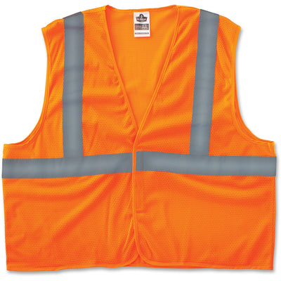 Tenacious Ergodyne Class 2 Orange Super Econo Vest, EGO20967