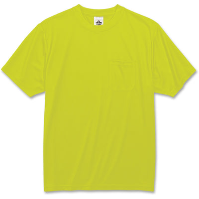 Tenacious Holdings Ergodyne Non-certified Lime T-Shirt, Extra Large (XL), EGO21555