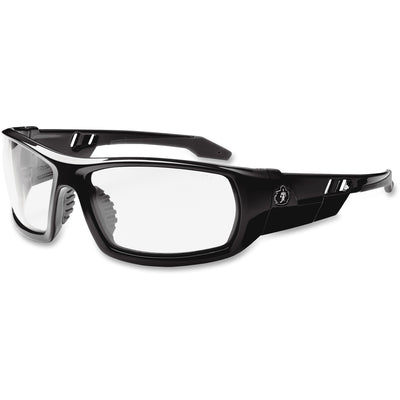 Tenacious Ergodyne Skullerz Fog-Off Clear Lens Safety Glasses, Black, EGO50003
