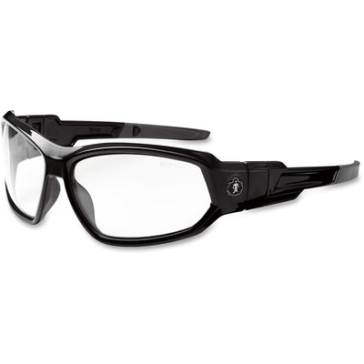 Tenacious Holdings Ergodyne Skullerz Loki Clear Lens Safety Glasses, EGO56000