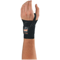 Tenacious Ergodyne ProFlex 4000 Single-Strap Wrist Support - Left-handed, Black, Small (S), EGO70012