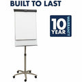 ACCO Quartet Compass Nano-Clean Magnetic Mobile Presentation Easel, QRTECM32EU